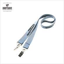 Cordões Customzied com 2 ganchos Logo Lanyards Custom Eco Friendly Screen Impresso Cheap Custom Lanyards
